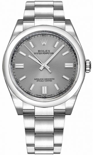 Rolex Oyster Perpetual 36 Steel Dial Swiss Watch 116000